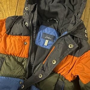 Joules Newbold Colourblock Puffer jacket